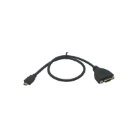 Micro Cable HDMI Gwryw i Benyw Benyw HDMI Mount Cable