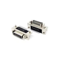 Connector SCSI Benyw 20 Pin Angled ar y dde
